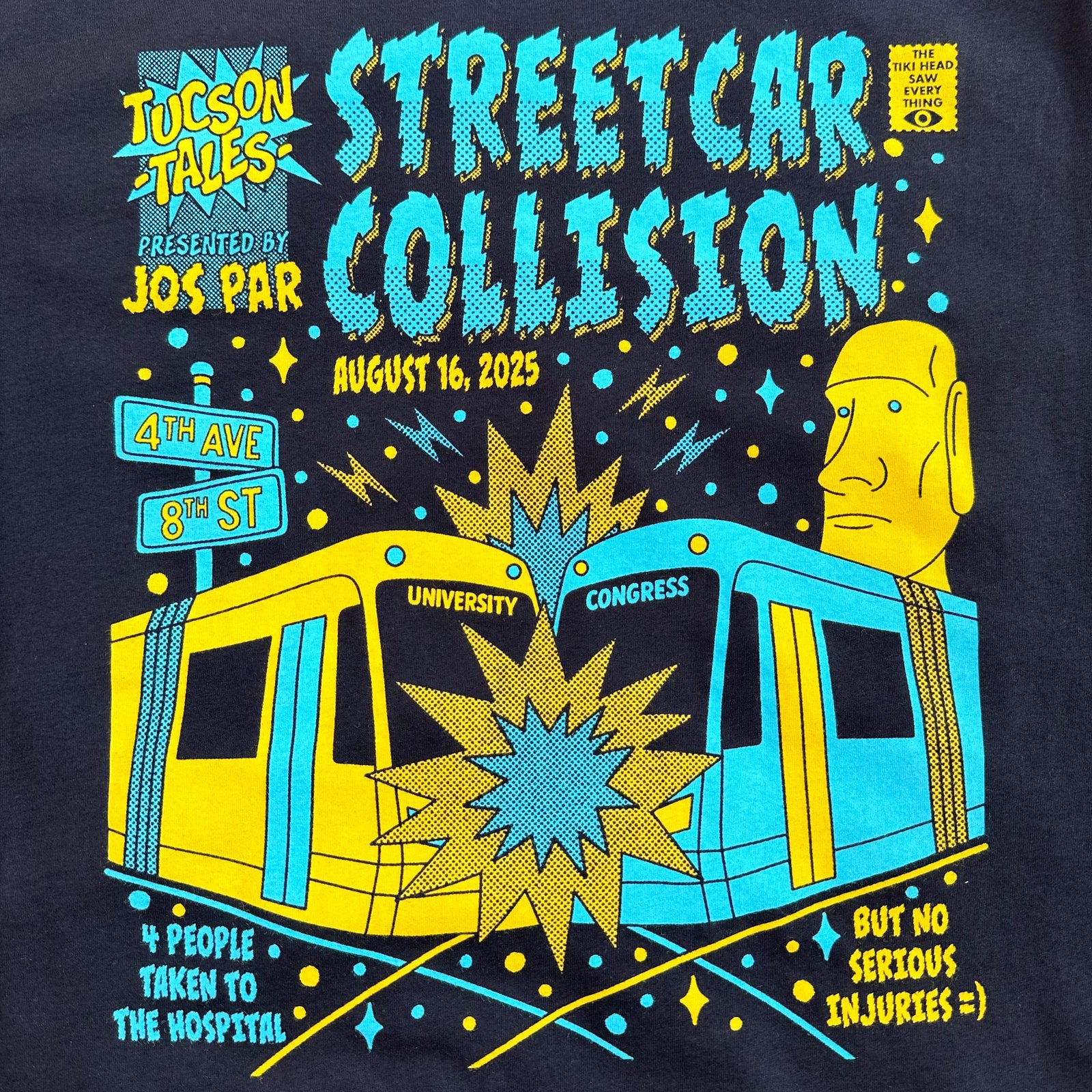 Streetcar Black Tee | Jos Par